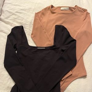 BUNDLE - two Babaton Contour Bodysuits
